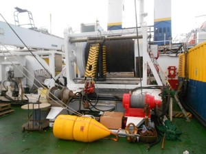 US Navy buoy for underwater use